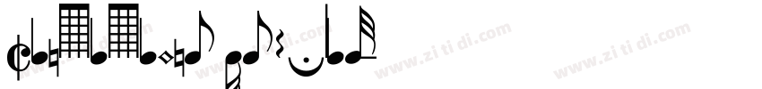 CantataOne Regular字体转换